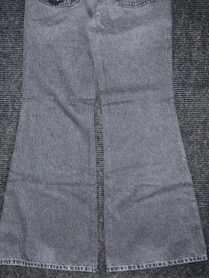 Wrangler Womens Heart Patch Wanderer Flare Jeans High Rise Black 28 x 34 Western thumbnail 6