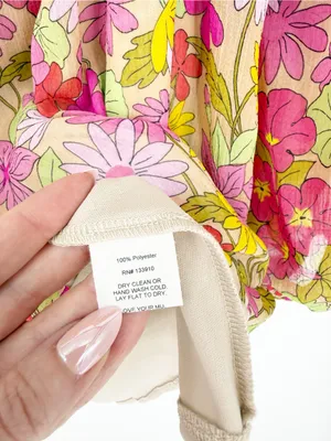 Show Me Your MuMu Briar Floral Mini Dress Women's M Boho thumbnail 7