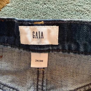 Cult Gaia X Gap Wide Leg Gold Chain Jeans thumbnail 9