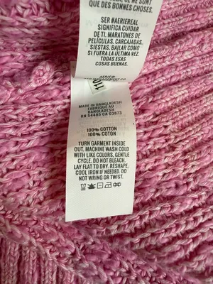 NWT Aerie Hits The Spot Mockneck Sweater in Raspberry Peak 100% Cotton thumbnail 7