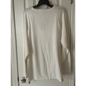 Chestnut Hill Solid White Cardigan, $20, Size 2X, B50 thumbnail 4