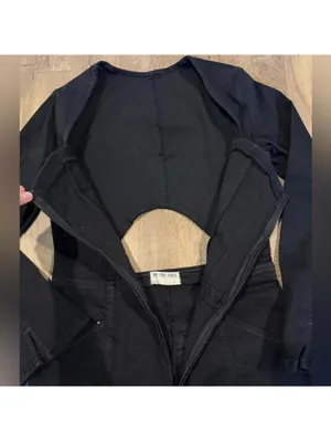 NWT Karly Jumpsuit in Night Rider FREE PEOPLE Large thumbnail 6