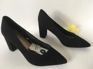 Black Suede Heels, Size 9 thumbnail 2