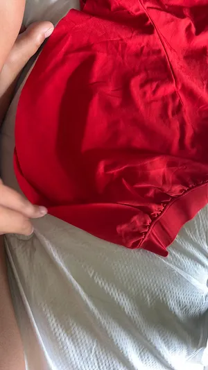 Red Flowy Athletic Shorts Size M thumbnail 2