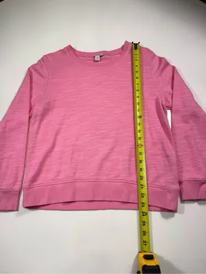 J. Crew Pink Crewneck Sweatshirt thumbnail 3