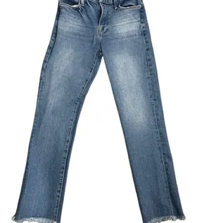 Frame Denim Blue Women's Jeans size 25 frayed hem thumbnail 1