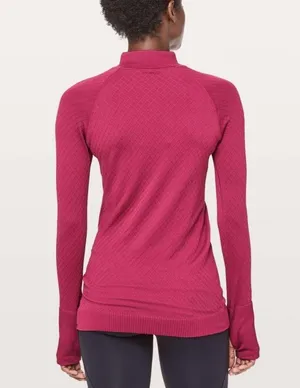 Lululemon Rest Less 1/2 Zip Star Ruby thumbnail 3