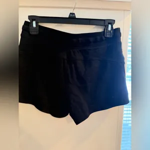 ALO yoga black cotton shorts! Size XS! thumbnail 4