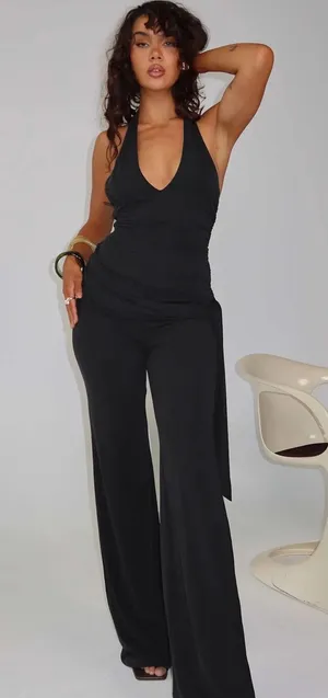 NWT Princess Polly Enchantress Wide Leg Jumpsuit 10 thumbnail 1