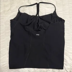 Abercrombie Black Strappy Tank Top thumbnail 2