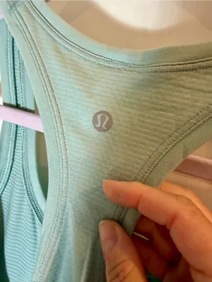 Lululemon blueish/green tank top! Size 2! thumbnail 3