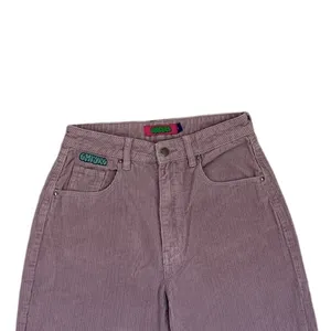 Empyre Y2K 90s Pants Baggy Corduroy Purple Wide Leg Pants Size Women's 1 thumbnail 4