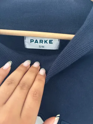 PARKE Sport stripe mockneck shadow  thumbnail 2