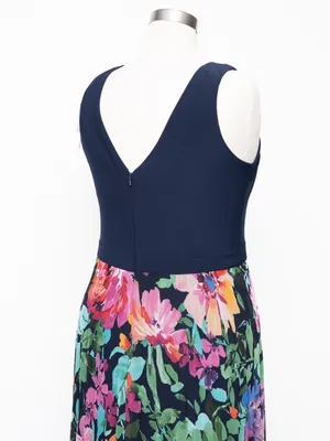 Xscape. Sleeveless Floral Maxi‎ Dress thumbnail 8