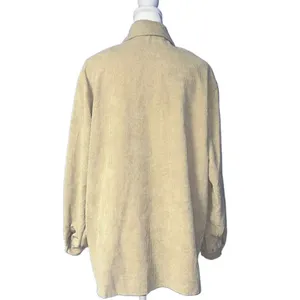 ‎Nasty Gal tan corduroy oversized button down 4 thumbnail 2