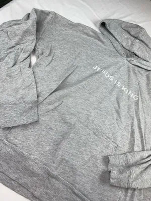 Faith Hoodie Gray thumbnail 2