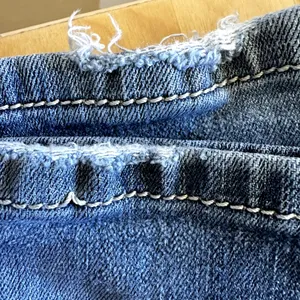 Miss Me Bootcut Jeans Rhinestone Embroidered Logo Medium Wash Western Blue 28x34 thumbnail 6