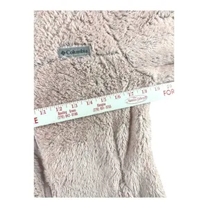 Columbia Fire Side II Sherpa Full Zip Jacket Mauve Pink Fleece Small Outdoorsy thumbnail 5
