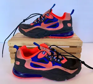 Nike Pink/Black/Blue React 270 Colorful Sneakers thumbnail 1