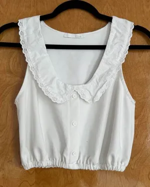 ZARA White Top thumbnail 1
