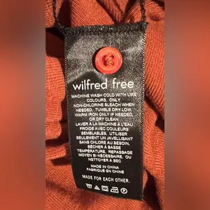 Aritzia Wilfred Free Button-Up‎ Knit Bodycon Midi Dress in Rich Chestnut Size XS thumbnail 8