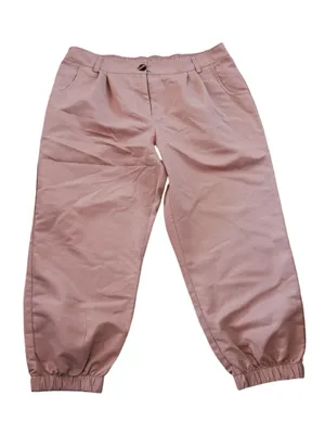 HALARA Mid Rise Casual Cotton Joggers Rose Pink Size XL NEW thumbnail 5