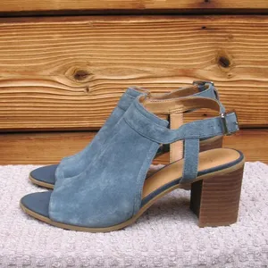 NWOB Franco Sarto Harlet Suede Block Heel Sandal thumbnail 2