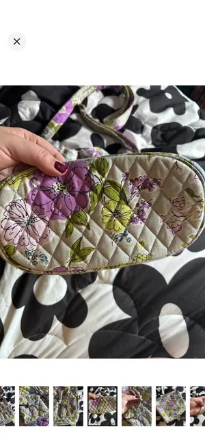 Vera Bradley | retired 2011 watercolor bucket bag thumbnail 5