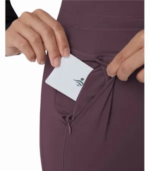 Halara Womens SoftlyZero High Wasited Leggings Size M Drawstring Activewear Gym thumbnail 4
