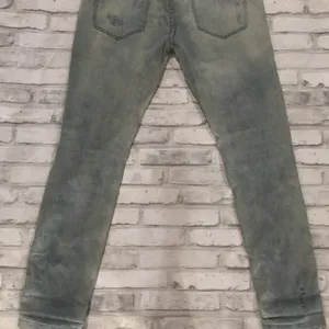 Free people destroyed stonewashed jeans thumbnail 5