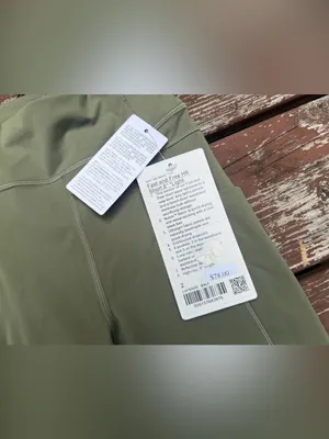 Lululemon Fast and Free HR Short 8" Light BALF Bay Leaf (Green) Lightweight|Sz:2 thumbnail 3