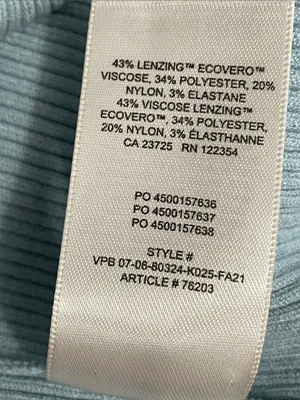 Wilfred Light Blue Ribbed Cutout Mini Dress thumbnail 5