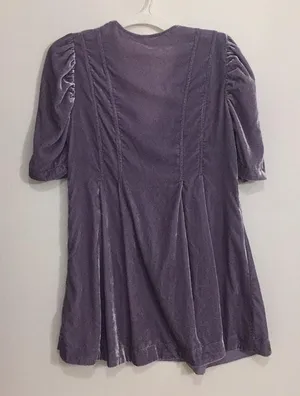 Free People Adelle Velvet Dress thumbnail 5