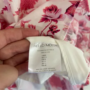 Hello Molly // Sweetest Kind Pink Floral Mini Dress thumbnail 13
