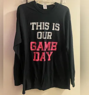 Gildan CCA Conference Of Consulting Actuaries Long Sleeve Shirt L This Is Our Game Day thumbnail 1