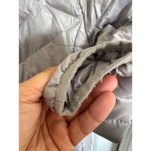 The North Face women's silver gray puffer size medium thumbnail 6