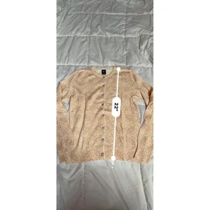 VINTAGE Gap Wool Angora Cardigan Sweater Women S Cream‎ Rhinestone A1-0031 thumbnail 5