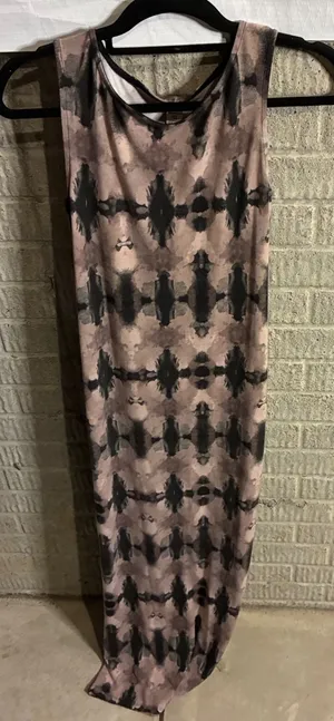 Bar III Tie Dye Maxi Dress Sleeveless Tank Size‎ S thumbnail 1