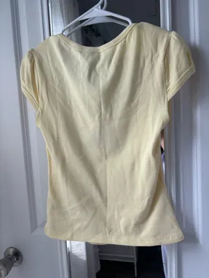 Cider Yellow Graphic Top thumbnail 4