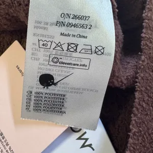NWT Monki C Say Knit Top Dark Brown Boucle Knit Sleeveless Crop Tank Small thumbnail 6