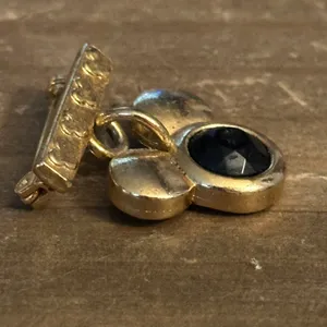 Disney Vintage AAI gold tone Mickey Mouse ears brooch thumbnail 2
