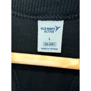Old Navy Active‎ Womens Black Go-Dry Ribbed Racerback Maxi Dress Large NWT thumbnail 4