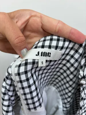 J.ING Gingham Sleeveless Fitted Mini Dress S thumbnail 7