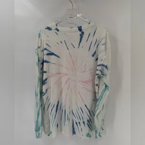 DAYDREAMER Pink Floyd‎ Space Oversized Long Sleeve Tie Dye Band Tee large thumbnail 5