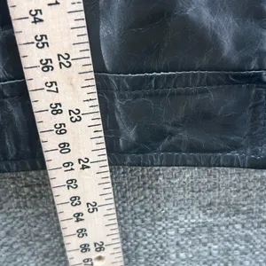 Old Navy Leather Moto Jacket‎ Black Large thumbnail 11