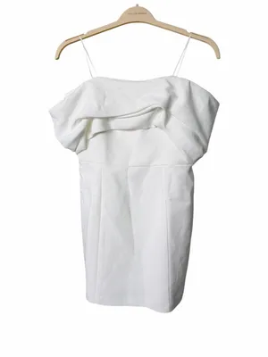 Amanda Uprichard Jania Dress‎ Ivory White thumbnail 3