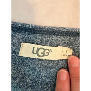 UGG Blue Heather Tunic Sweater Top Side Slit Pockets Small thumbnail 3