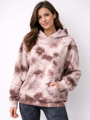 Lululemon All Yours Tie Dye Hoodie Fleece Sz 8 thumbnail 1