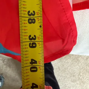 SHEIN Bright Blue and Red Cross-Back Maxi Dress thumbnail 6