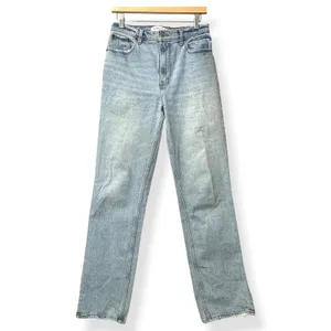 Abercrombie & Fitch Women 90s Straight Ultra High Rise Jeans 28/6 Retro‎ thumbnail 2